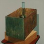 Stilleven met doos en fles Kunstwerk Stilleven met doos en fles