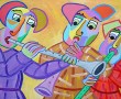 Muziekvrienden Kunstwerk Muziekvrienden