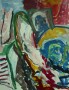 'Een droom van Glas' - dynamisch abstract schilderij Kunstwerk 'Een droom van Glas' - dynamisch abstract schilderij