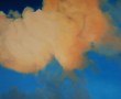 warme wolken Kunstwerk warme wolken