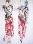 flamenco V Kunstwerk flamenco V