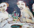 Aan tafel Kunstwerk Aan tafel