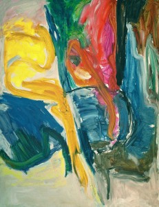 'Reflections of a spine' - grote, kleurrijke, abstracte kunst 'Reflections of a spine' - grote, kleurrijke, abstracte kunst