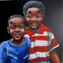 Malawi 2 jochies Kunstwerk Malawi 2 jochies