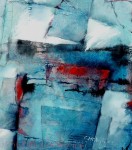 Compositie met blauw Compositie met blauw