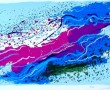Swimming seabirds I Kunstwerk Swimming seabirds I
