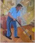 Hedendaagse kunst. Kunstwerk Hedendaagse kunst.