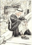 Paul Newman as an Arab Paul Newman as an Arab