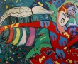 Een lied in het oerwoud Kunstwerk Een lied in het oerwoud