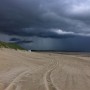 stormy beach Kunstwerk stormy beach
