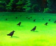 Crows Kunstwerk Crows