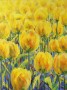 gele tulpen Kunstwerk gele tulpen