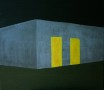Fabriek bij nacht Kunstwerk Fabriek bij nacht
