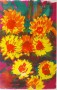 Sonnenblumen Kunstwerk Sonnenblumen