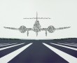Vlucht Kunstwerk Vlucht