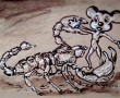 Kunstwerk -Mickey and Scorpioen-