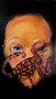 -Face and Scorpion- Kunstwerk -Face and Scorpion-
