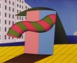 Gekleurd object Kunstwerk Gekleurd object