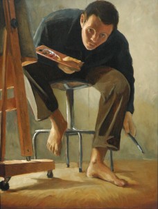 Nederige kunstschilder Nederige kunstschilder