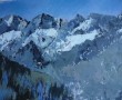 de Franse Alpen 1 Kunstwerk de Franse Alpen 1