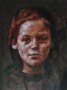 Meisje met Strik - 17112014 Kunstwerk Meisje met Strik - 17112014