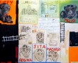 The Story of 5 Pitiful Chimps Kunstwerk The Story of 5 Pitiful Chimps
