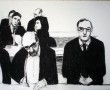 Serious Life II. In court.  Kunstwerk Serious Life II. In court.