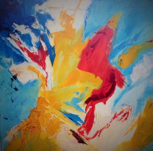 blue, yellow and red blue, yellow and red