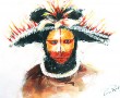 Papua Kunstwerk Papua