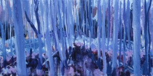 2 luik blauw loof 2 luik blauw loof