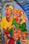 Happy Family Kunstwerk Happy Family