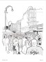 La Batte/Foule Gray Kunstwerk La Batte/Foule Gray