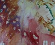 veel rood Kunstwerk veel rood