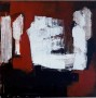 abstract rood-zwart-1 Kunstwerk abstract rood-zwart-1