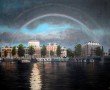 Double Rainbow Kunstwerk Double Rainbow