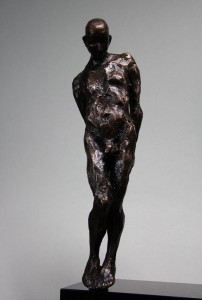 Alexandra Konstantinovna, Kwetsbaar, 2014, brons, b9 x d6 x h30 cm  Alexandra Konstantinovna, Kwetsbaar, 2014, brons, b9 x d6 x h30 cm