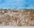Landschap met hooi Landschap met hooi