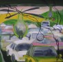 De helicopters komen uit de bomen Kunstwerk De helicopters komen uit de bomen