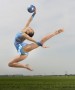 Ritmisch gymnastiek Kunstwerk Ritmisch gymnastiek