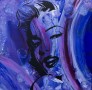 'Marilyn Blue' Kunstwerk 'Marilyn Blue'