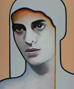 Jongen met hoofddoek Jongen met hoofddoek