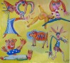 Feest aan zee II Kunstwerk Feest aan zee II