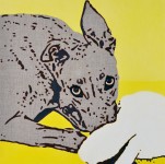 Mac's Hare - Portrait of a greyhound 8 Mac's Hare - Portrait of a greyhound 8