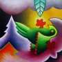 Vogel Kunstwerk Vogel