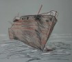 Scheepswrak 5 Kunstwerk Scheepswrak 5