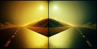 Diptych Road Wijk aan Zee Diptych Road Wijk aan Zee