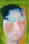 Shy (zelf)portret Kunstwerk Shy (zelf)portret