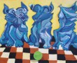Horen, zien, zwijgen Kunstwerk Horen, zien, zwijgen