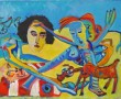 Maskerade Kunstwerk 
Maskerade