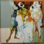 Bont gezelschap Kunstwerk Bont gezelschap